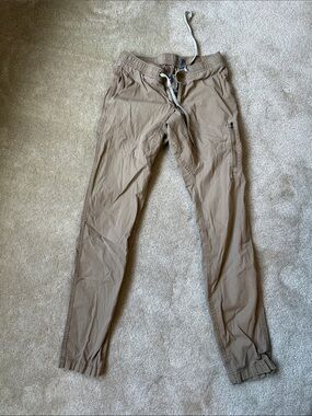 Vuori Men's Casual Drawstring Jogger Pants - Sesame